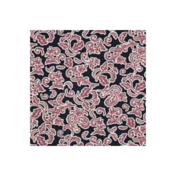 Tissu jersey milano Pommé fabrics Leaves - bleu marine