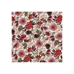 Tissu jersey Poppy Floralyne - écru