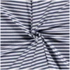 Tissu jersey à rayures Lacanau