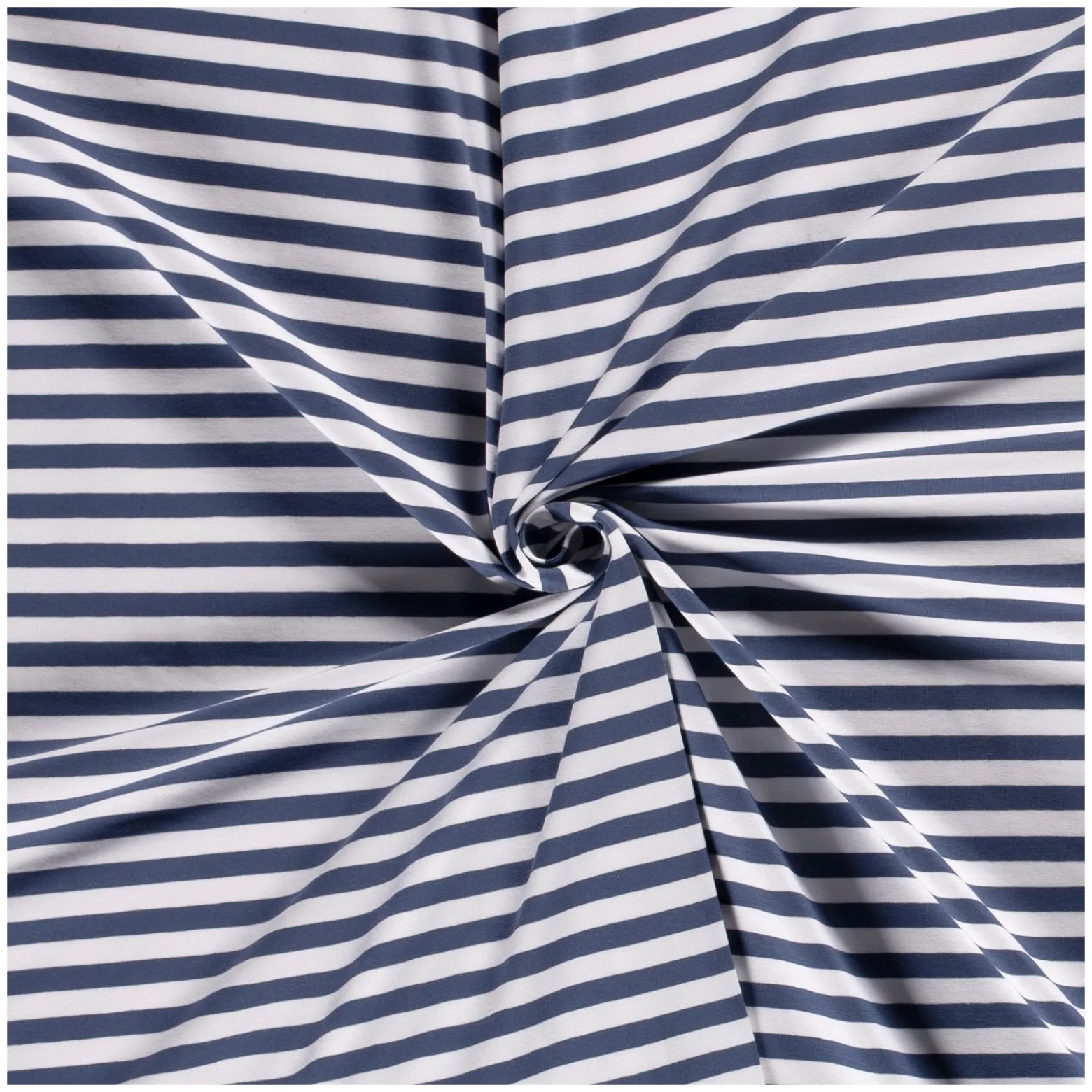 Tissu jersey à rayures Lacanau