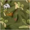 Tissu jersey Wildy - vert kaki