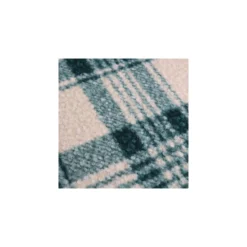 Tissu lainage bouclette Carreaux