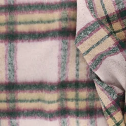 Tissu lainage à carreaux Edouard