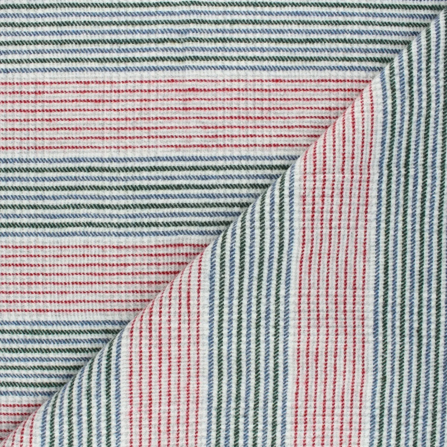 Tissu lainage léger Linea - blanc - Coupon de 40cm