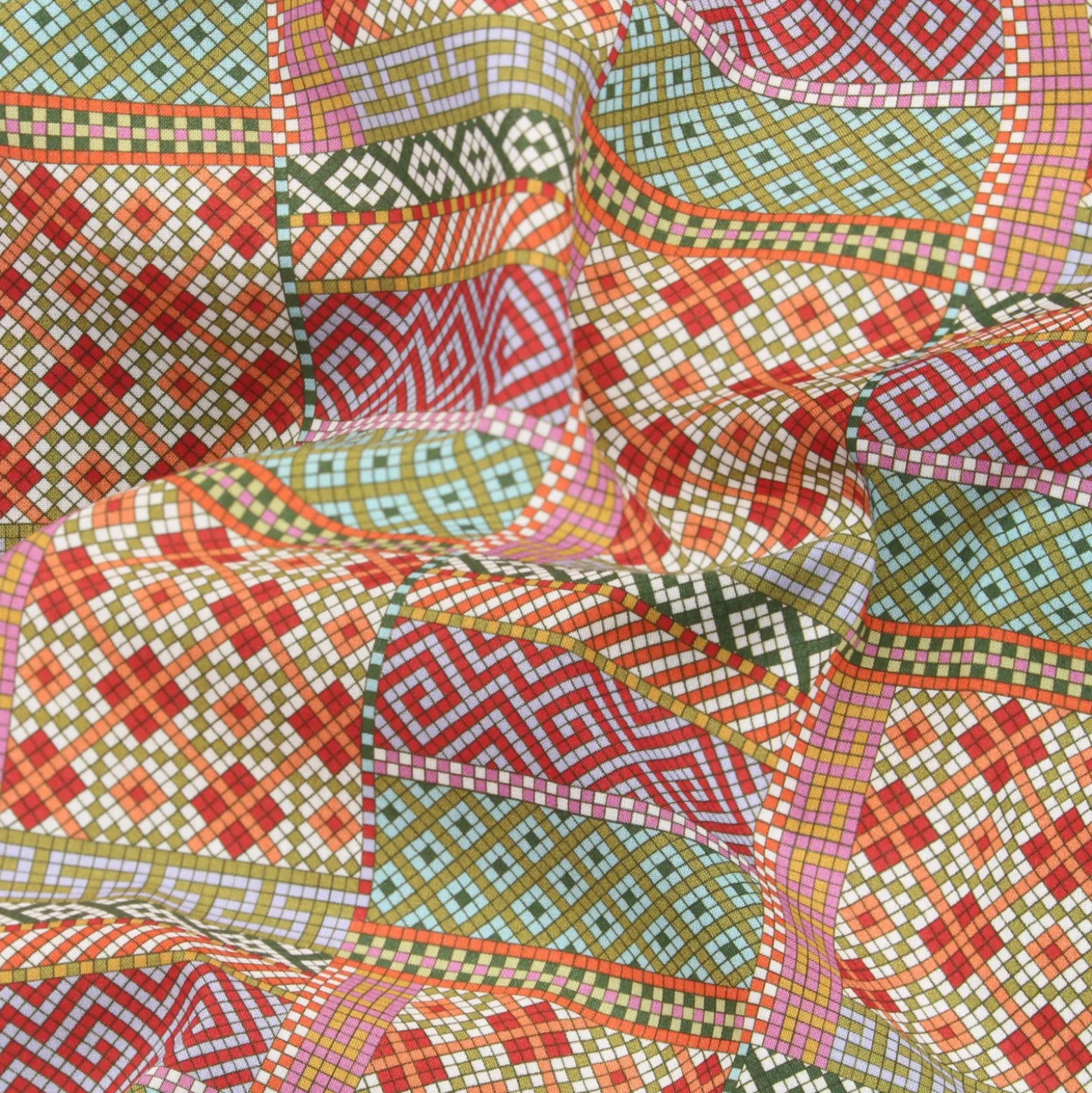 Tissu Liberty - Mosaics
