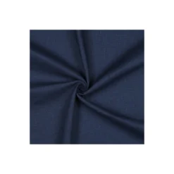 Tissu lin lavé - bleu indigo