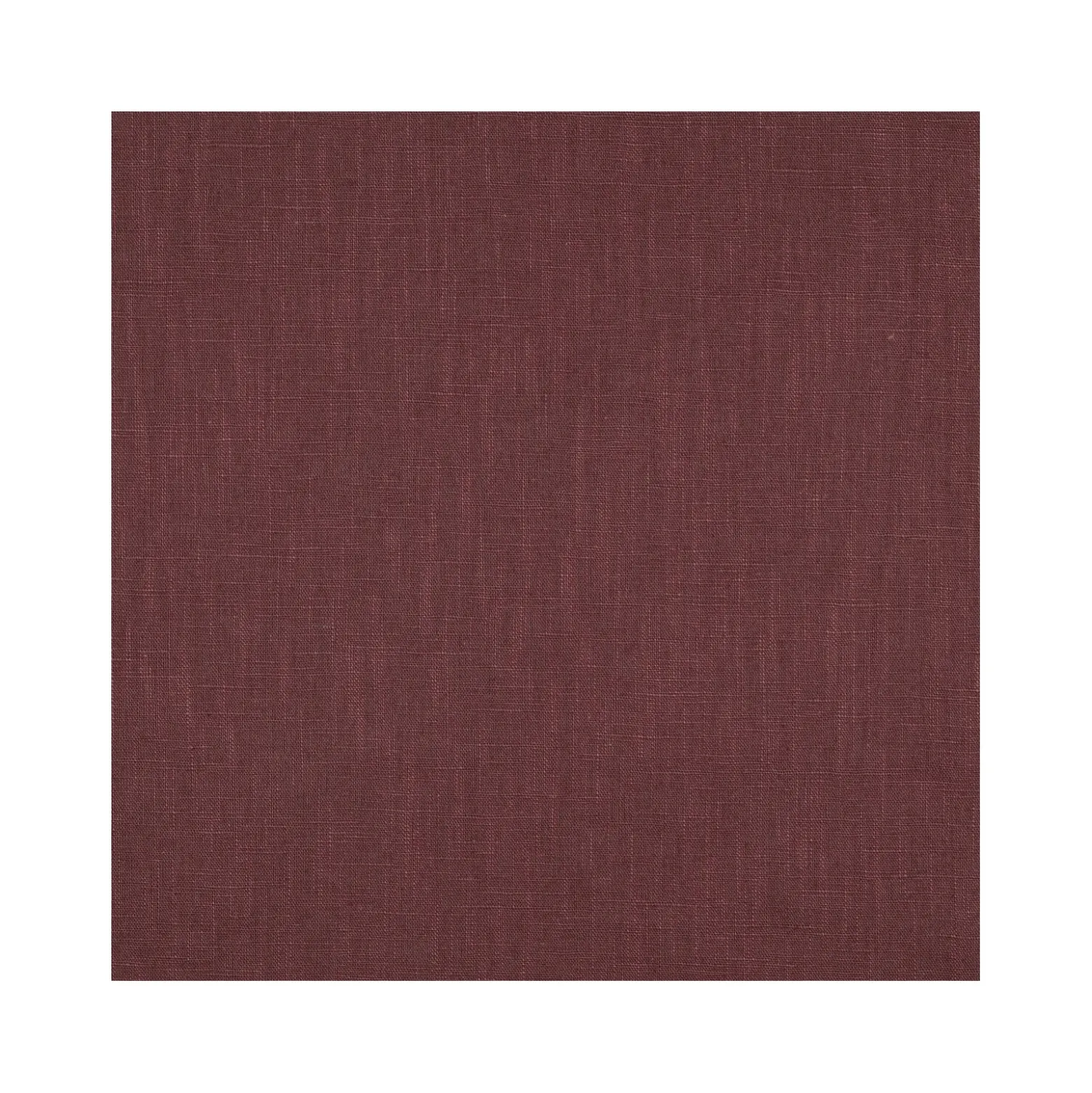 Tissu lin lavé - prune foncé