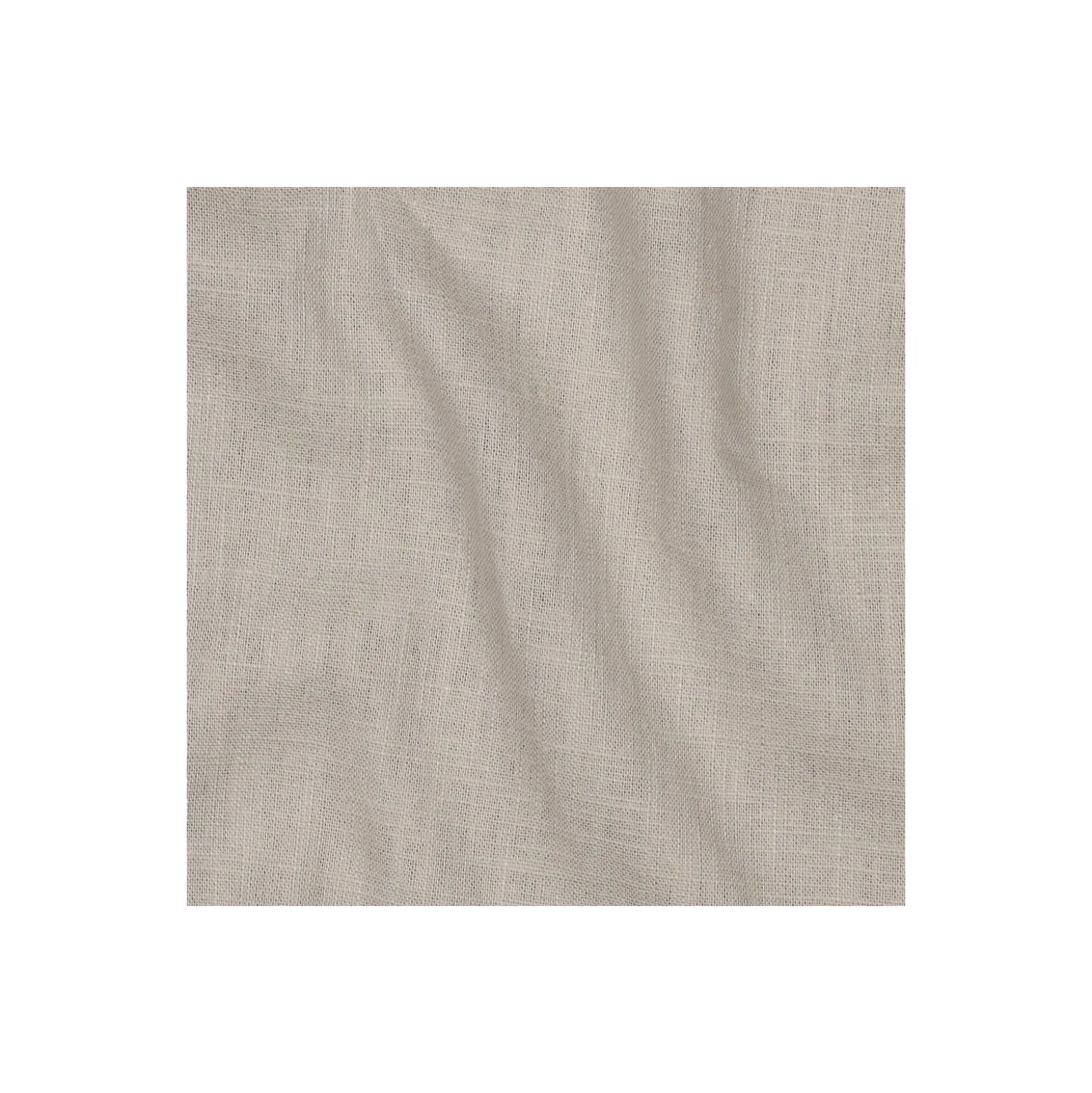 Tissu lin lavé - sable