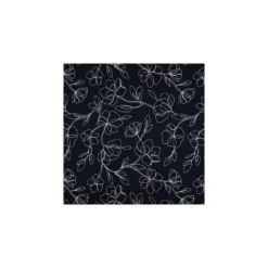 Tissu lin viscose brodé Fili