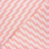 Tissu maille jacquard Sweet home Good vibes - rose