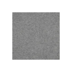 Tissu maille tricot côtelé lurex - gris