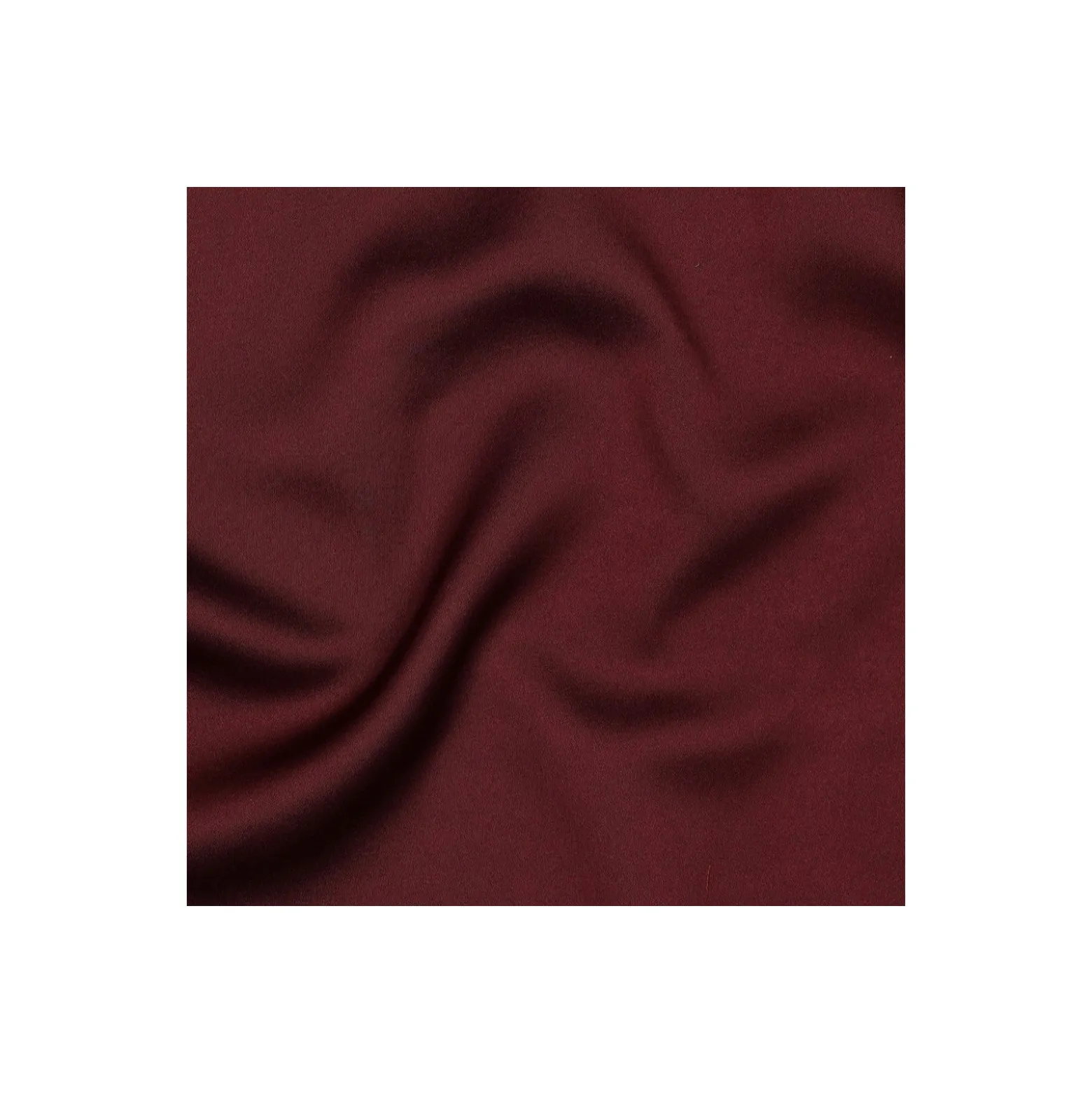 Tissu micro satin touché soie - bordeaux