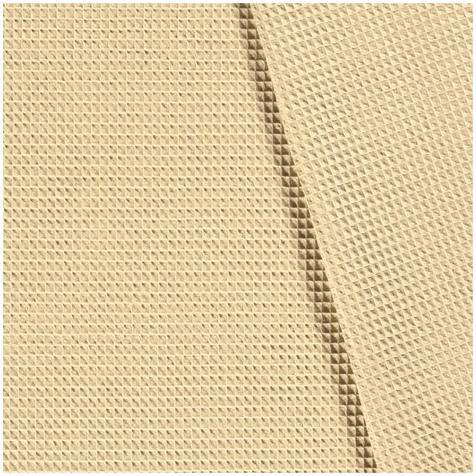 Tissu nid d'abeille uni