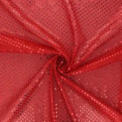 Tissu paillettes Carnaval - rouge