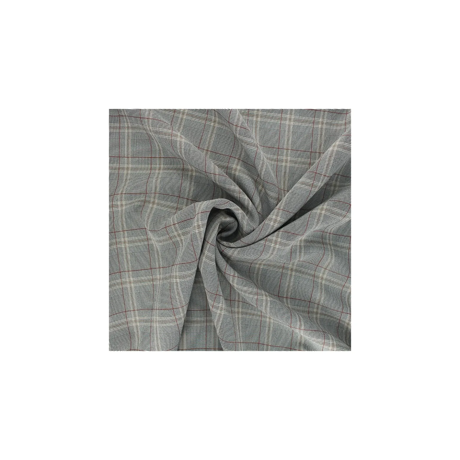 Tissu polyviscose élasthanne Fibre Mood Zarah - gris - Coupons : 50cm, 90cm
