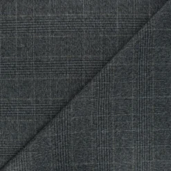 Tissu polyviscose lurex Subtile square - gris