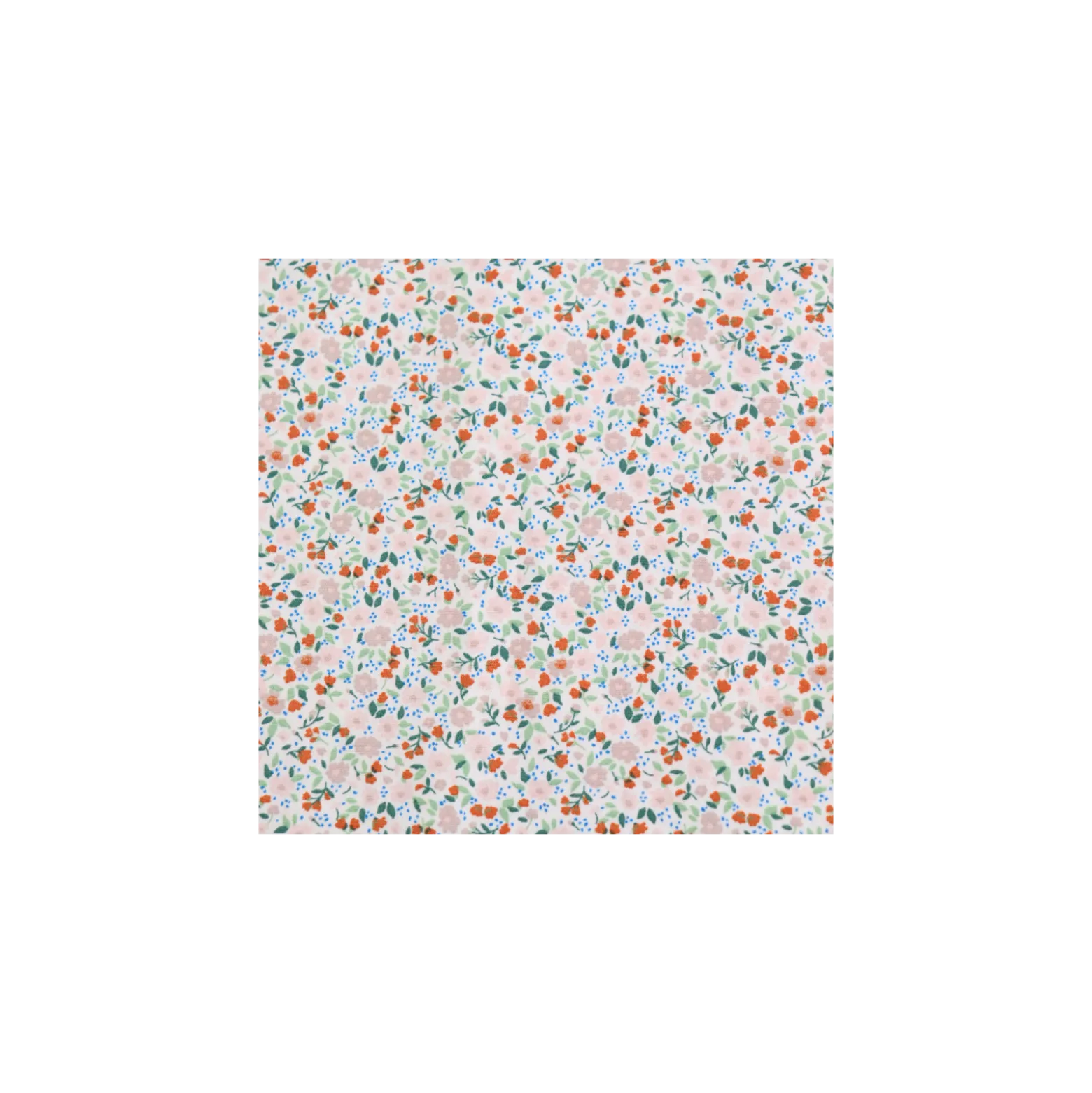Tissu popeline de coton Bocage - blanc