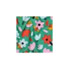 Tissu popeline de coton Jennifer Bouron Petites fleurs - vert
