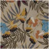 Tissu popeline de coton élasthanne Zafiral - marron