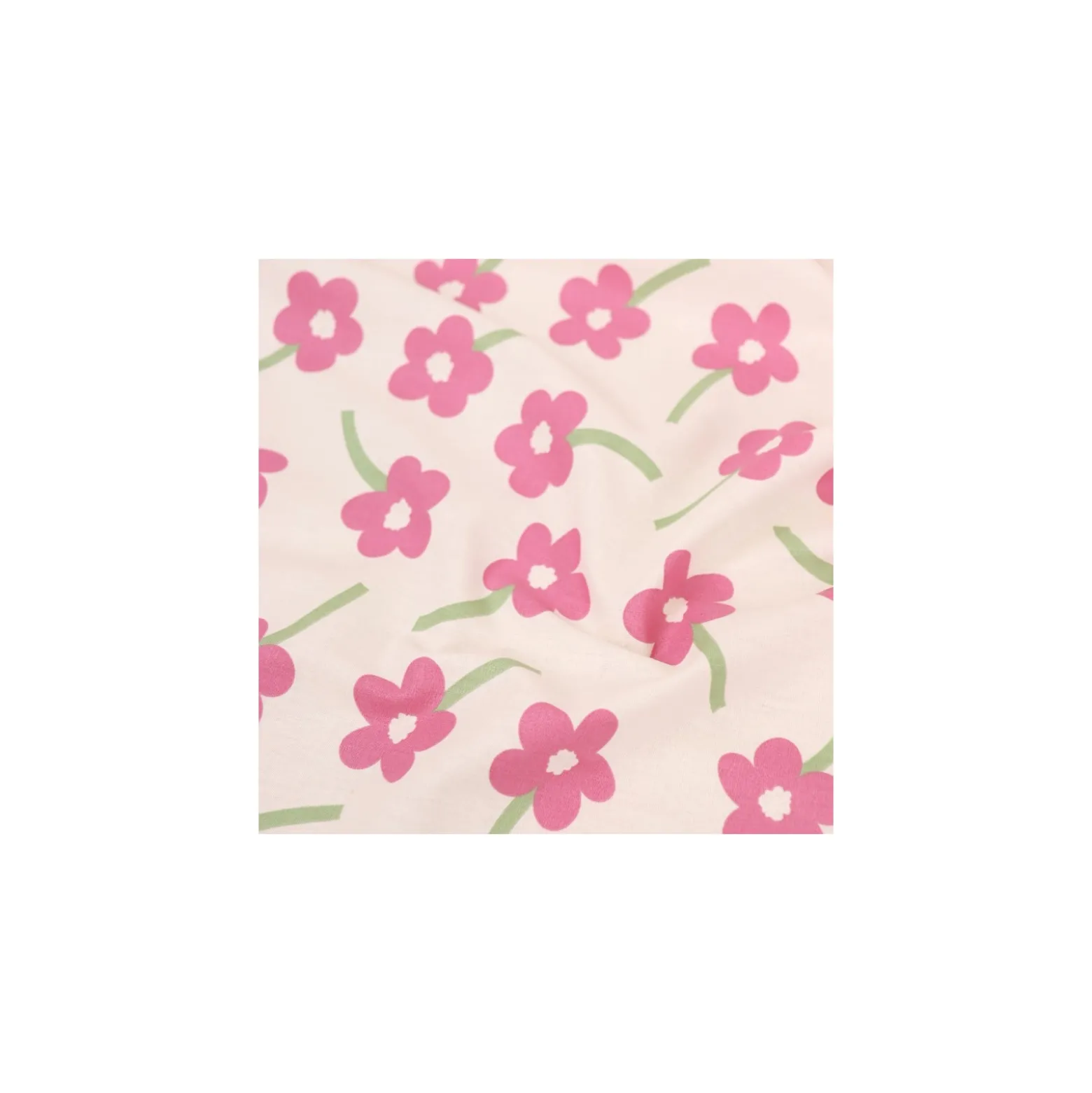 Tissu popeline de coton Lolyrose - écru