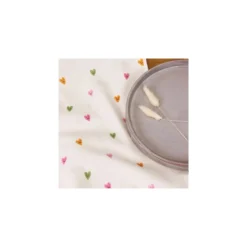 Tissu popeline de coton Lovidoo - écru