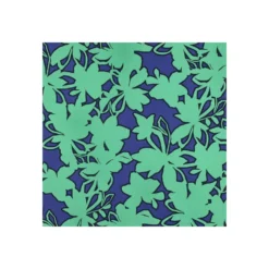 Tissu popeline de coton Pommé fabrics Bloom - vert