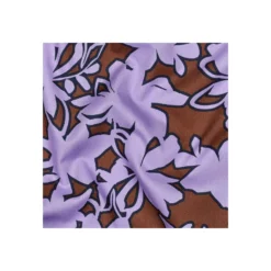 Tissu popeline de coton Pommé fabrics Bloom - lavande