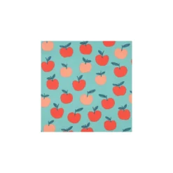 Tissu popeline de coton Poppy Fruit - pomme