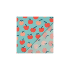 Tissu popeline de coton Poppy Fruit - pomme
