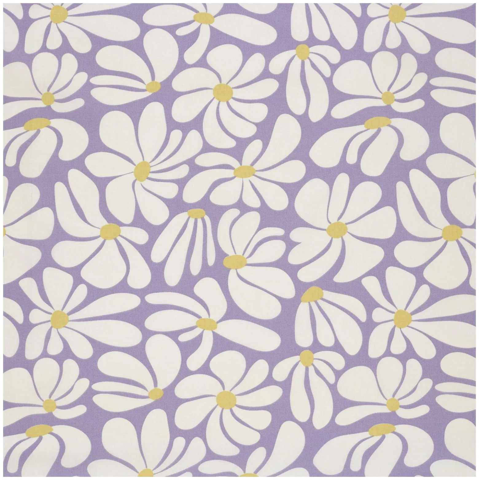 Tissu popeline de coton Sunnyflo - lilas