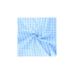 Tissu popeline de coton vichy July