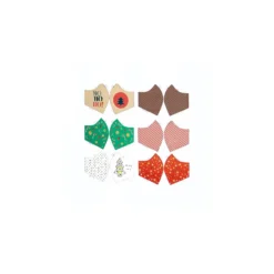Tissu pour masque Christmas Holidays (lot de 12)