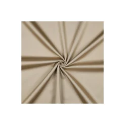 Tissu satin de coton - beige