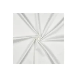 Tissu satin de coton - blanc