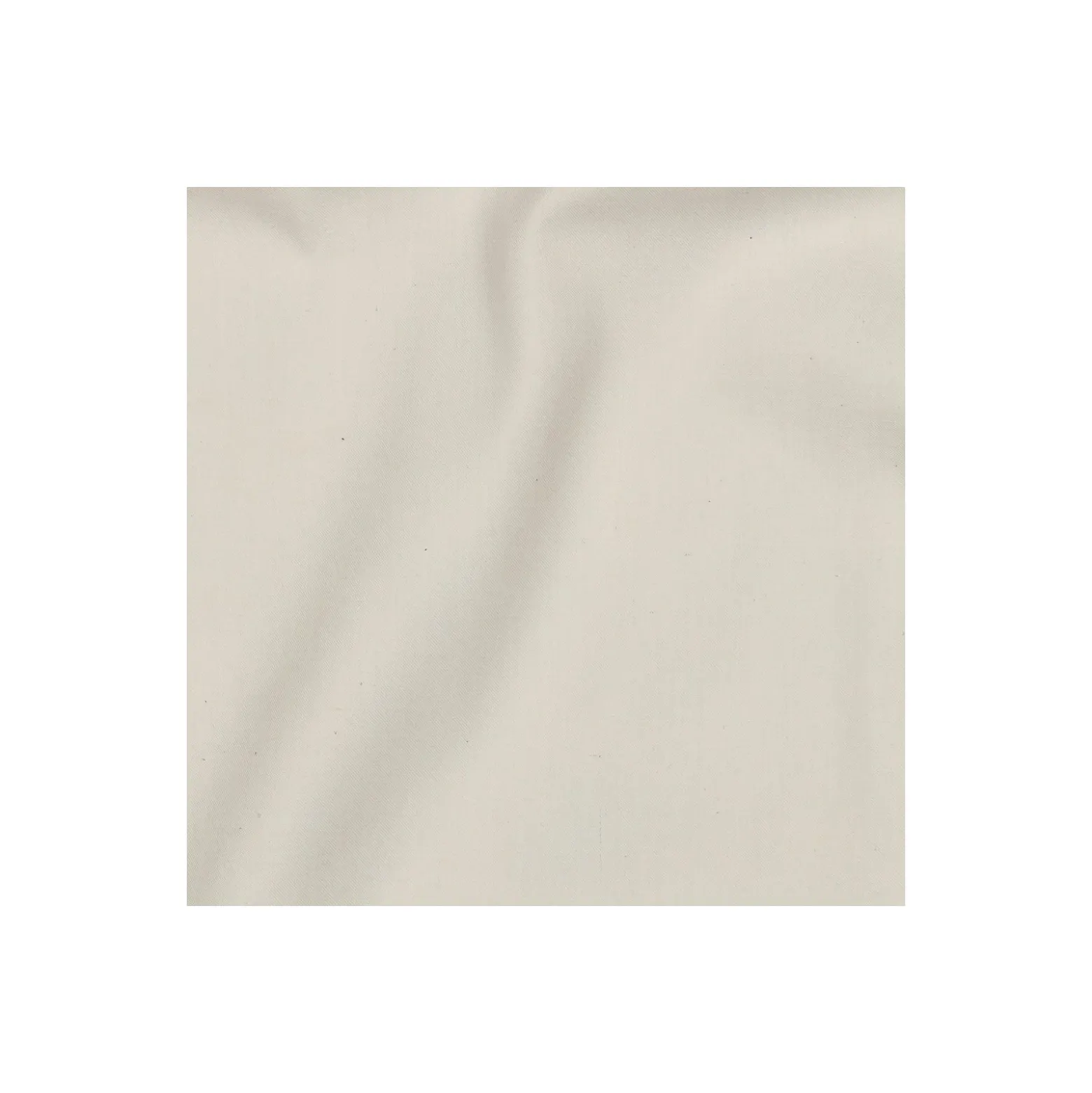 Tissu satin de coton - écru