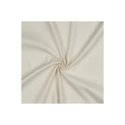 Tissu satin de coton - écru