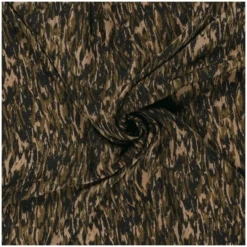 Tissu satin peau de pêche Noara - vert