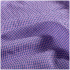 Tissu seersucker mini vichy