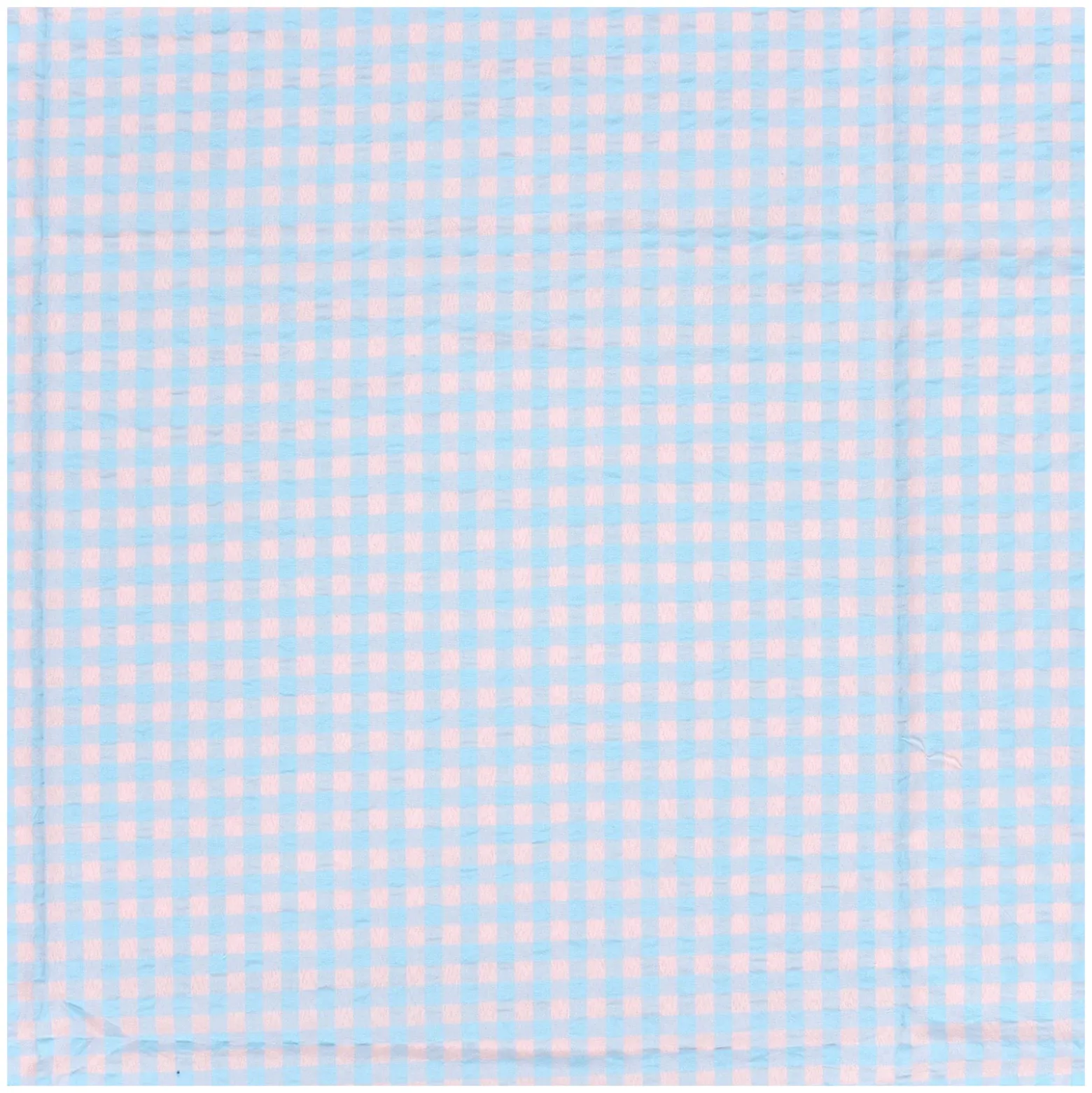 Tissu seersucker vichy