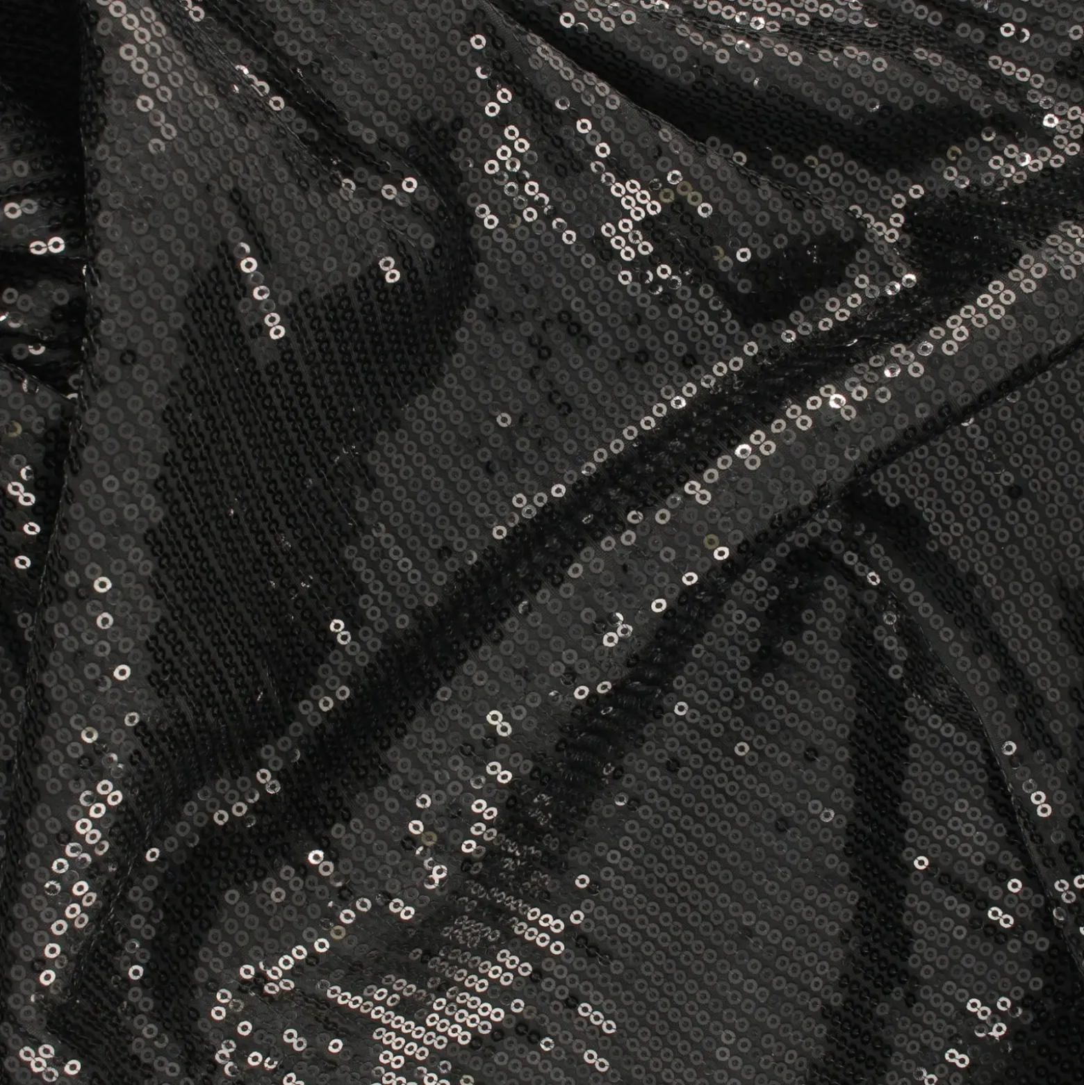 Tissu sequins Rendez-vous - noir