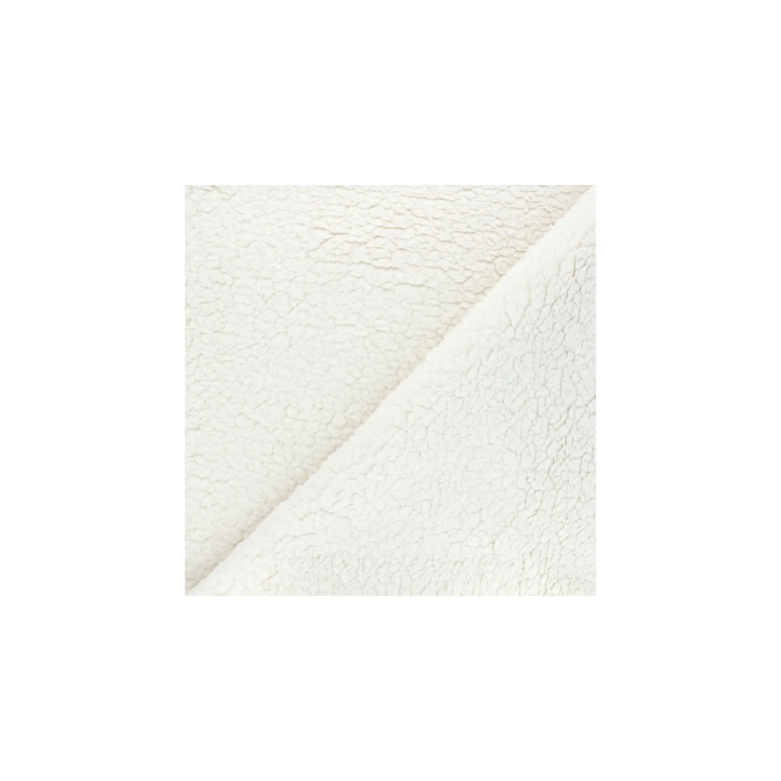 Tissu sherpa uni