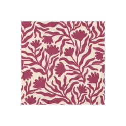Tissu sweat Pommé Terralys - bordeaux