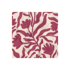 Tissu sweat Pommé Terralys - bordeaux