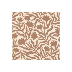 Tissu sweat Pommé Terralys - camel