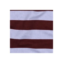 Tissu sweat Poppy Stripes - bordeaux / lavande