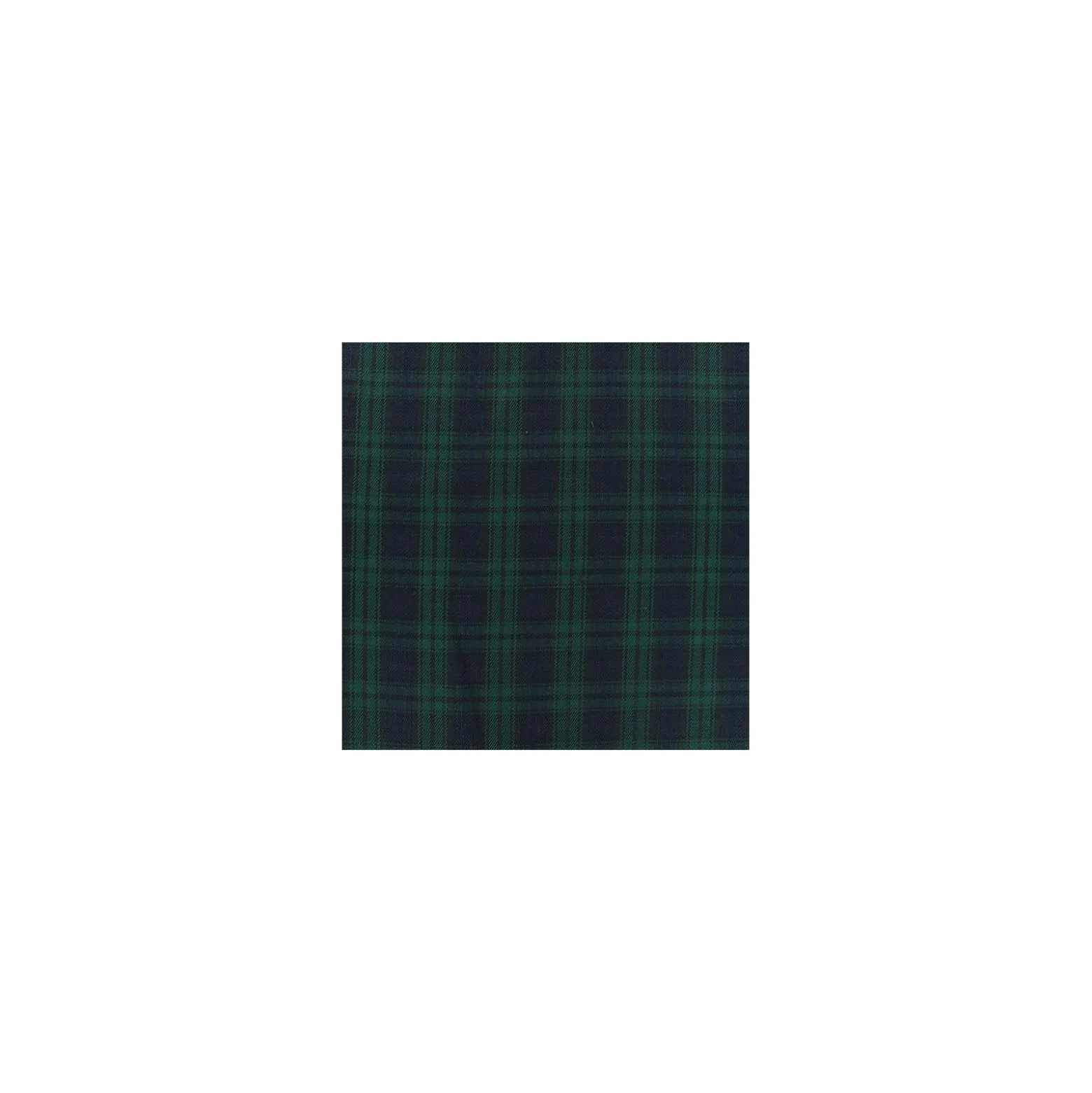 Tissu tartan écossais Edinburgh - marine/vert
