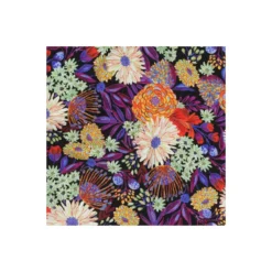 Tissu TENCEL™ Fleurion - noir