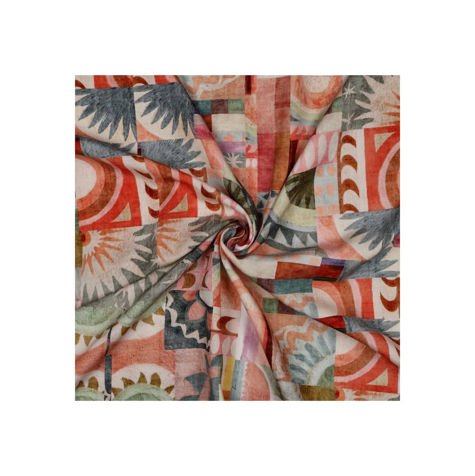 Tissu TENCEL™ Kaleidos - multicolore