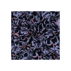 Tissu TENCEL™ Pommé fabrics Flori - bleu marine
