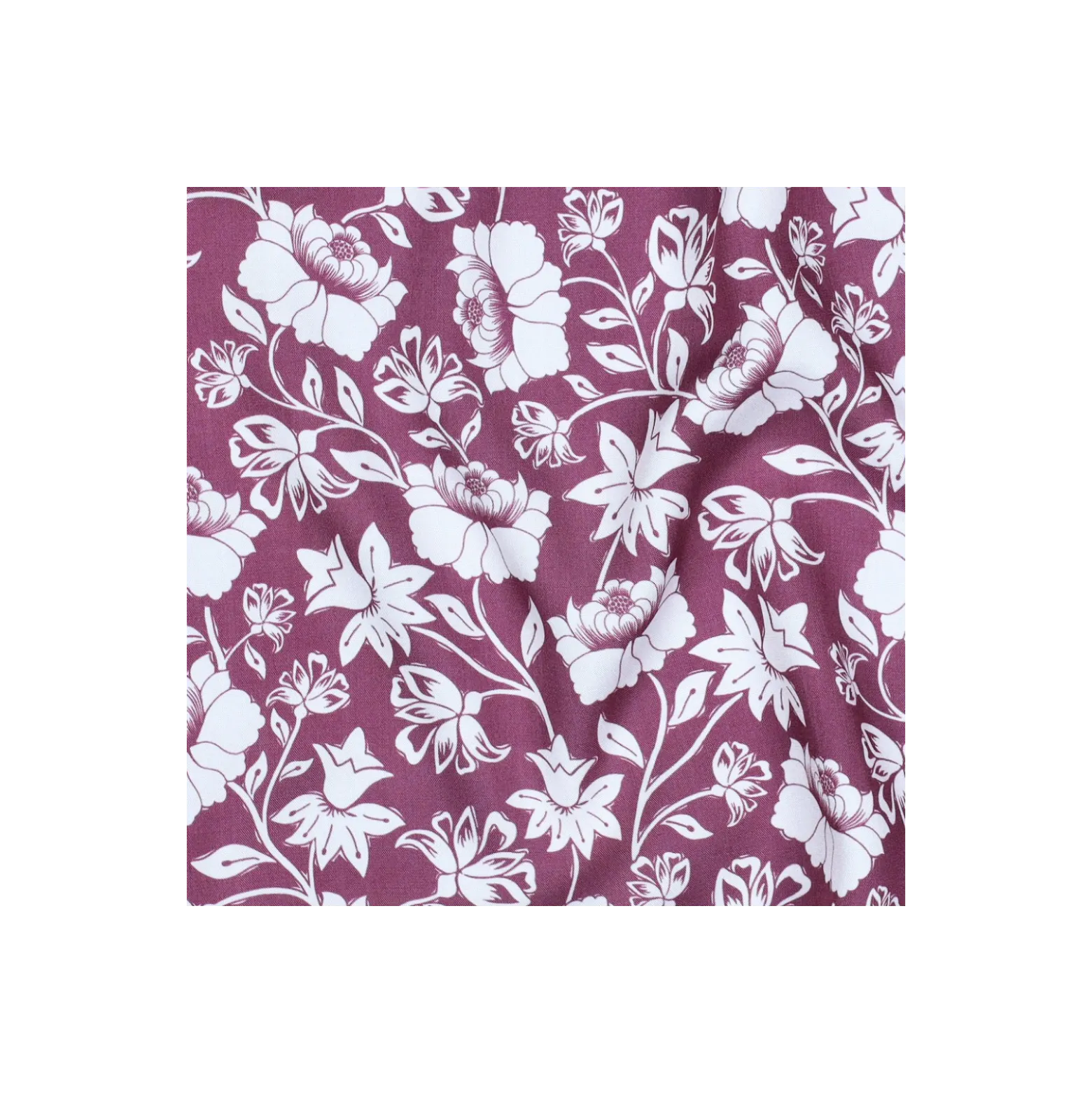 Tissu TENCEL™ Pommé fabrics Nobi - mauve